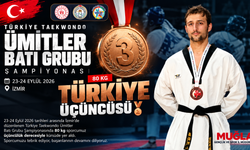 Muğlalı sporcu Karabacak Türkiye üçüncüsü oldu