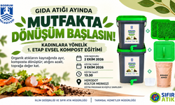 Belediyeden evsel kompost eğitimi