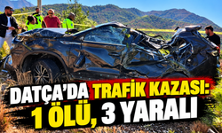 Datça’da trafik kazası: 1 ölü, 3 yaralı