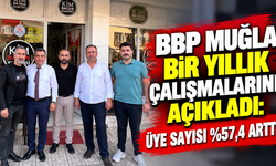 BBP Muğla Bir Yıllık Çalışmalarını Açıkladı: Üye Sayısı %57,4 Arttı
