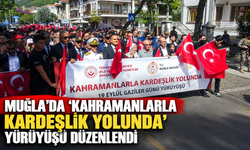 Muğla'da ‘Kahramanlarla Kardeşlik Yolunda' yürüyüşü düzenlendi