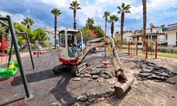 Marmaris'te parklar yenileniyor