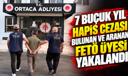 7 buçuk yıl hapis cezası bulunan ve aranan FETÖ üyesi yakalandı