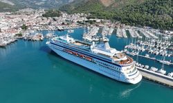 "Astoria Grande" kruvaziyeri Marmaris'e 368 turist getirdi