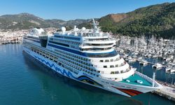 Marmaris'e "Aida Stella" kruvaziyeriyle 2 bin 305 turist geldi