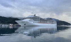 Marmaris'e "MSC Divina" kruvaziyeriyle 3 bin 933 turist geldi