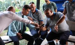 Başkan Ünlü Temizlik İşleri Müdürlüğü personeli ile bir araya geldi