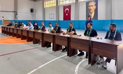 Muğlasporlu futbolcular öğrencilerle buluştu