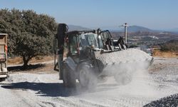 Bodrum’da sathi kaplama çalışmaları sürüyor