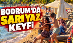 Bodrum’da sarı yaz keyfi