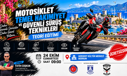 Bodrum’da motosiklet sürücülerine hayati eğitim