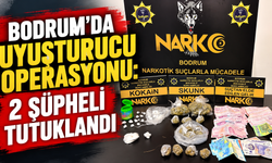 Bodrum’da uyuşturucu operasyonu: 2 şüpheli tutuklandı
