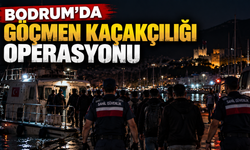 Bodrum’da Göçmen Kaçakçılığı Operasyonu