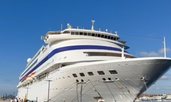 Bodrum'a "Astoria Grande" kruvaziyeriyle 447 turist geldi