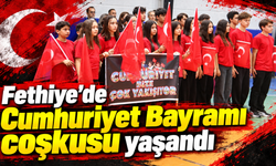 Fethiye’de Cumhuriyet Bayramı coşkusu yaşandı