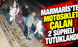 Marmaris'te motosiklet çalan 2 şüpheli tutuklandı