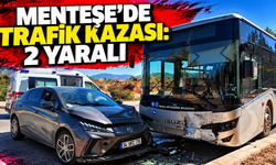 Menteşe’de trafik kazası: 2 yaralı