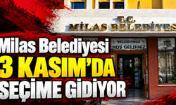 Milas Belediyesi 3 Kasımda seçime gidiyor