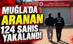 Muğla’da aranan 124 şahıs yakalandı