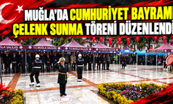 Muğla’da Cumhuriyet Bayramı çelenk sunma töreni düzenlendi