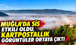 Muğla’da sis etkili oldu, kartpostallık görüntüler ortaya çıktı