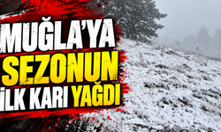 Muğla’ya sezonun ilk karı yağdı