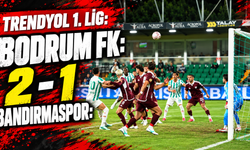 Trendyol 1. Lig: Bodrum FK: 2 - Bandırmaspor: 1