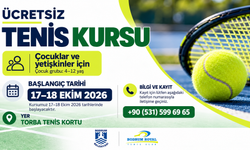 Bodrum’da ücretsiz tenis kursu başlıyor
