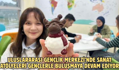 Uluslararası Gençlik Merkezi’nde sanat atölyeleri gençlerle buluşmaya devam ediyor