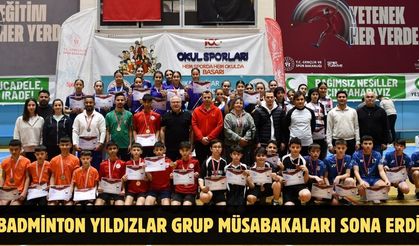 Badminton Yıldızlar Grup Müsabakaları sona erdi