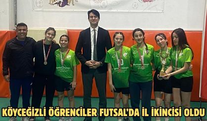 Köyceğizli öğrenciler Futsal’da İl ikincisi oldu