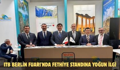 ITB Berlin Fuarı'nda Fethiye Standına Yoğun İlgi