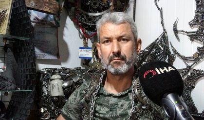 Muğla'da atıklardan sanat doğuyor