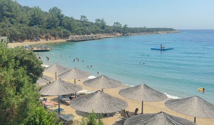 Okullar kapandı, Bodrum sahilleri doldu