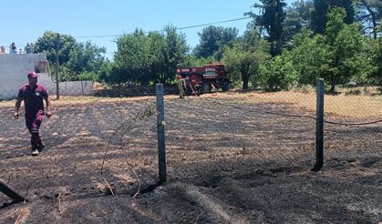 Muğla'da arazide çıkan yangın söndürüldü