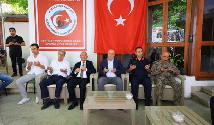 Muğla'da şehit yakınları ve gaziler aşure etkinliğinde bir araya geldi