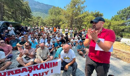 Ölüdeniz'de pilotlar uçuşları durdurdu