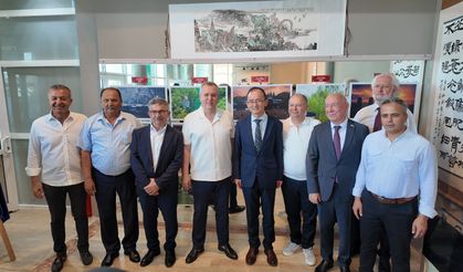 Fethiye’de ‘’Dağlar ve Denizler Yeşeriyor’’ sergisine yoğun ilgi
