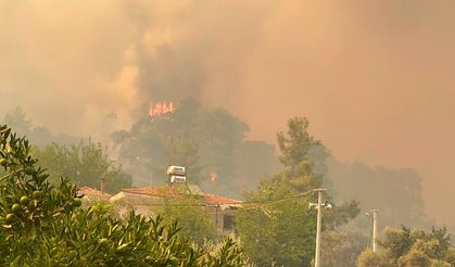 Fethiye’deki yangın 4 saattir sürüyor: "Bir mahalle tedbir amaçlı tahliye ediliyor"