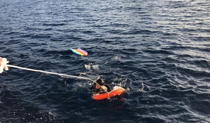 Bodrum açıklarında 2 düzensiz göçmen yakalandı