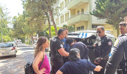 Menteşe’de polise mukavemet gösteren motokurye gözaltına alındı