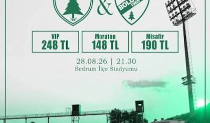 Muğlaspor-Boluspor Maçının Biletleri Satışta