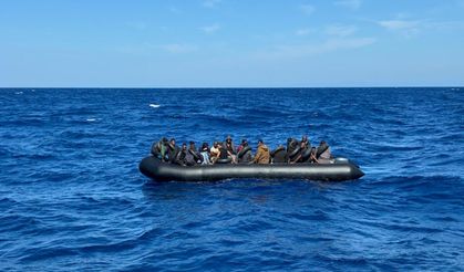 Dalaman açıklarında 36 düzensiz göçmen yakalandı