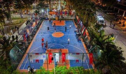 Turgutreis’te basketbol şöleni başladı