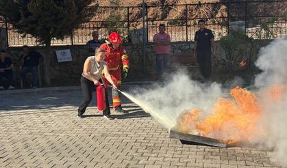 Fethiye Huzurevi personeline yangın güvenliği eğitimi verildi