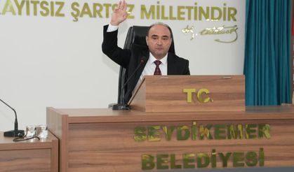 Seydikemer Belediyesi ekim ayı meclis toplantısı yapıldı