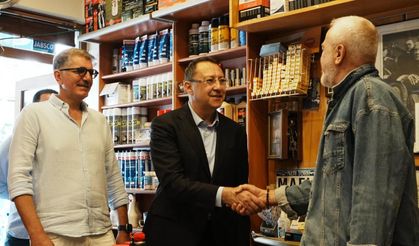 MTO Başkanı Ayhan üye ve dernek ziyaretlerini sürdürüyor