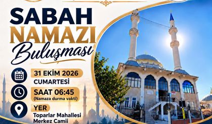 Köyceğiz’de sabah namazı buluşmaları Toparlar Merkez Camii’nde başlıyor