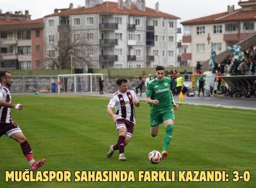 Muğlaspor Sahasında Farklı Kazandı: 3-0