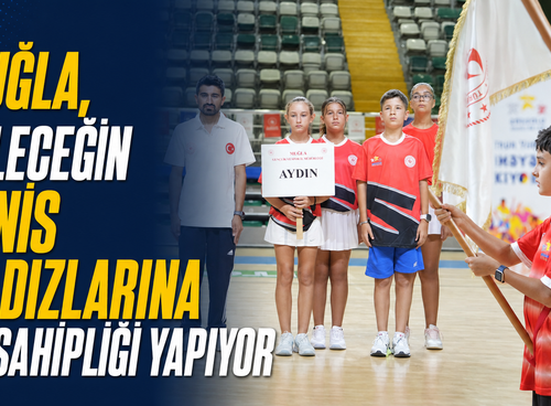 Muğla, geleceğin tenis yıldızlarına ev sahipliği yapıyor